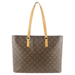 Louis Vuitton Monogram Luco Zip Shoulder Bag 37lk613s