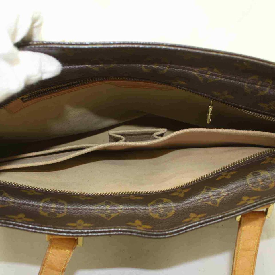 Louis Vuitton Monogram Luco Zip Tote 860594 In Good Condition In Dix hills, NY