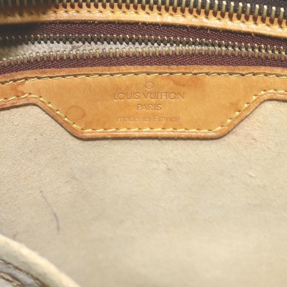 Louis Vuitton Monogramm Luco Reißverschluss-Tasche  862866 (Schwarz) im Angebot