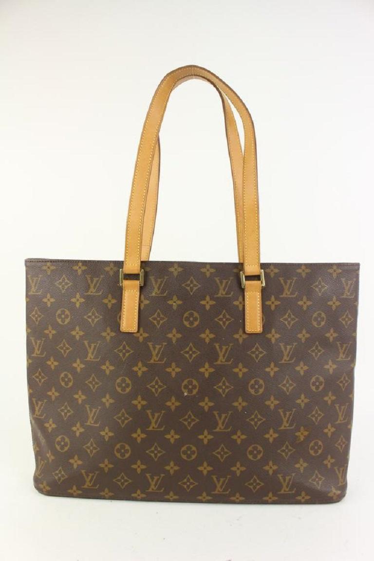 Louis Vuitton Monogram Luco Zip Tote Bag 914lv47 For Sale 1