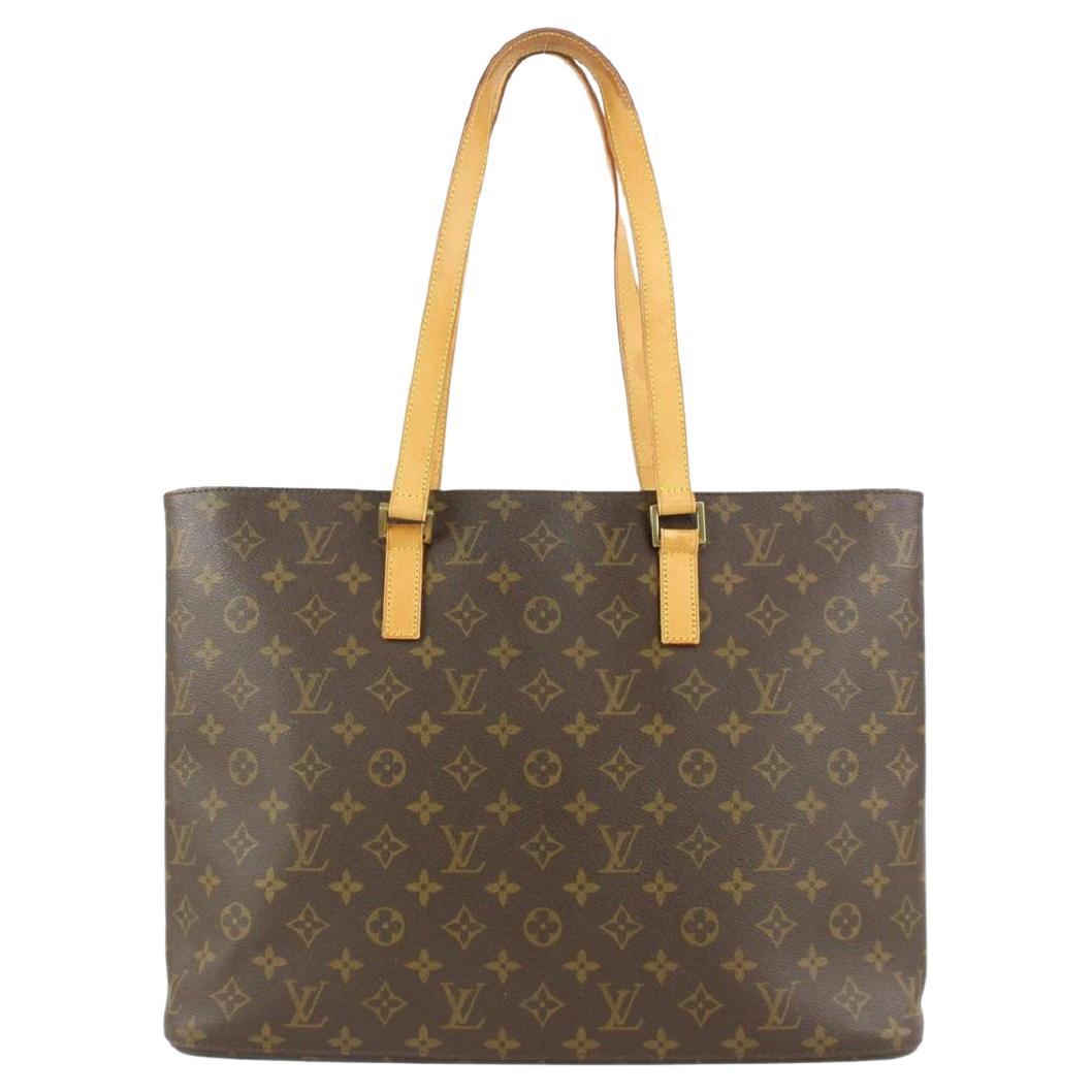 Louis Vuitton Monogram Luco Zip Tote Bag 920lv50