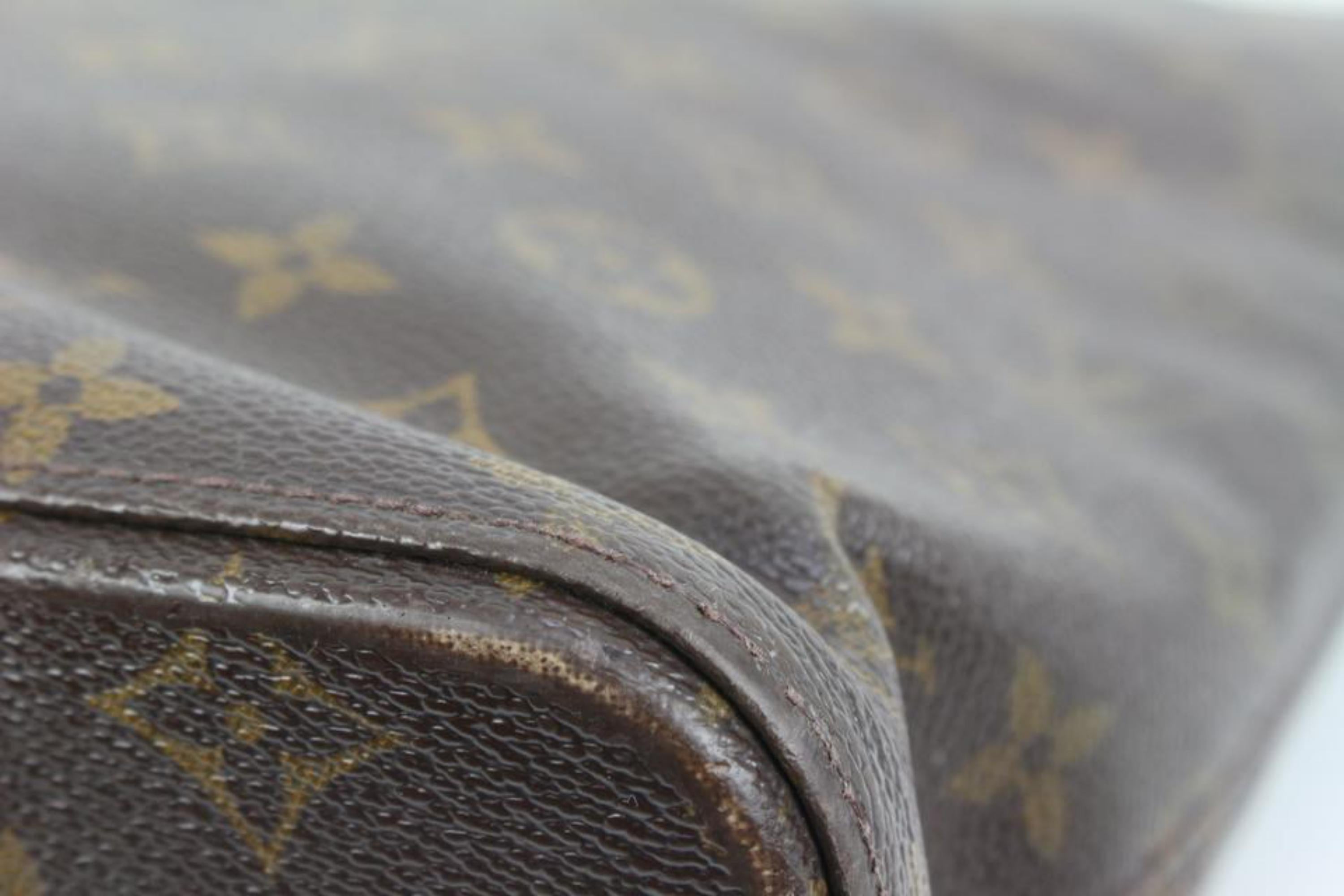 Louis Vuitton Monogram Luco Zip Tote Shoulder Bag 63lz418s 4