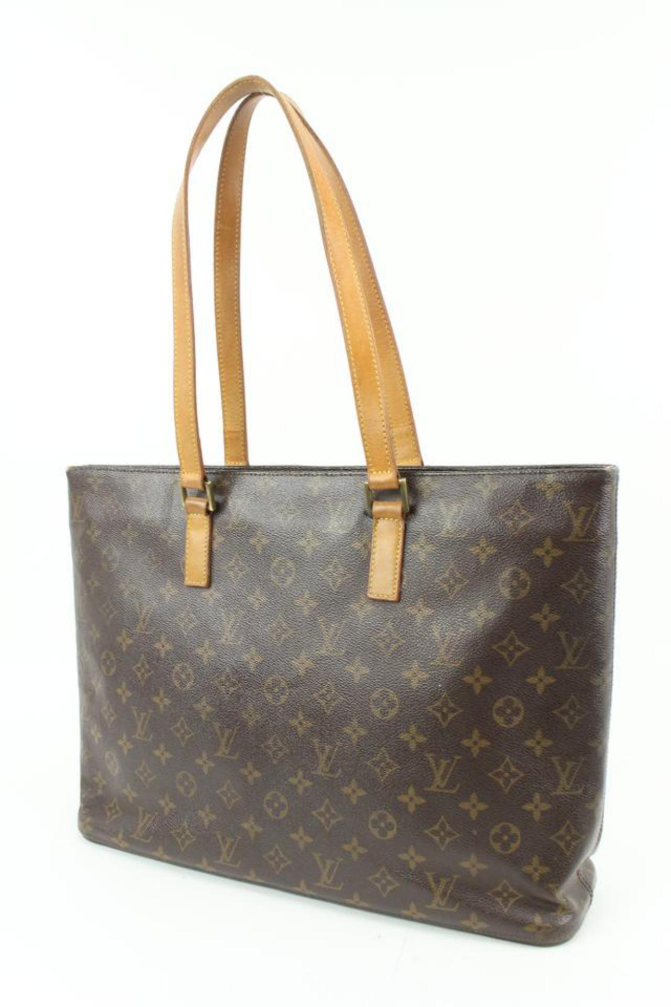 Louis Vuitton Monogram Luco Zip Tote Shoulder Bag 63lz418s
Date Code/Serial Number: FL0052
Made In: France
Measurements: Length:  17.5