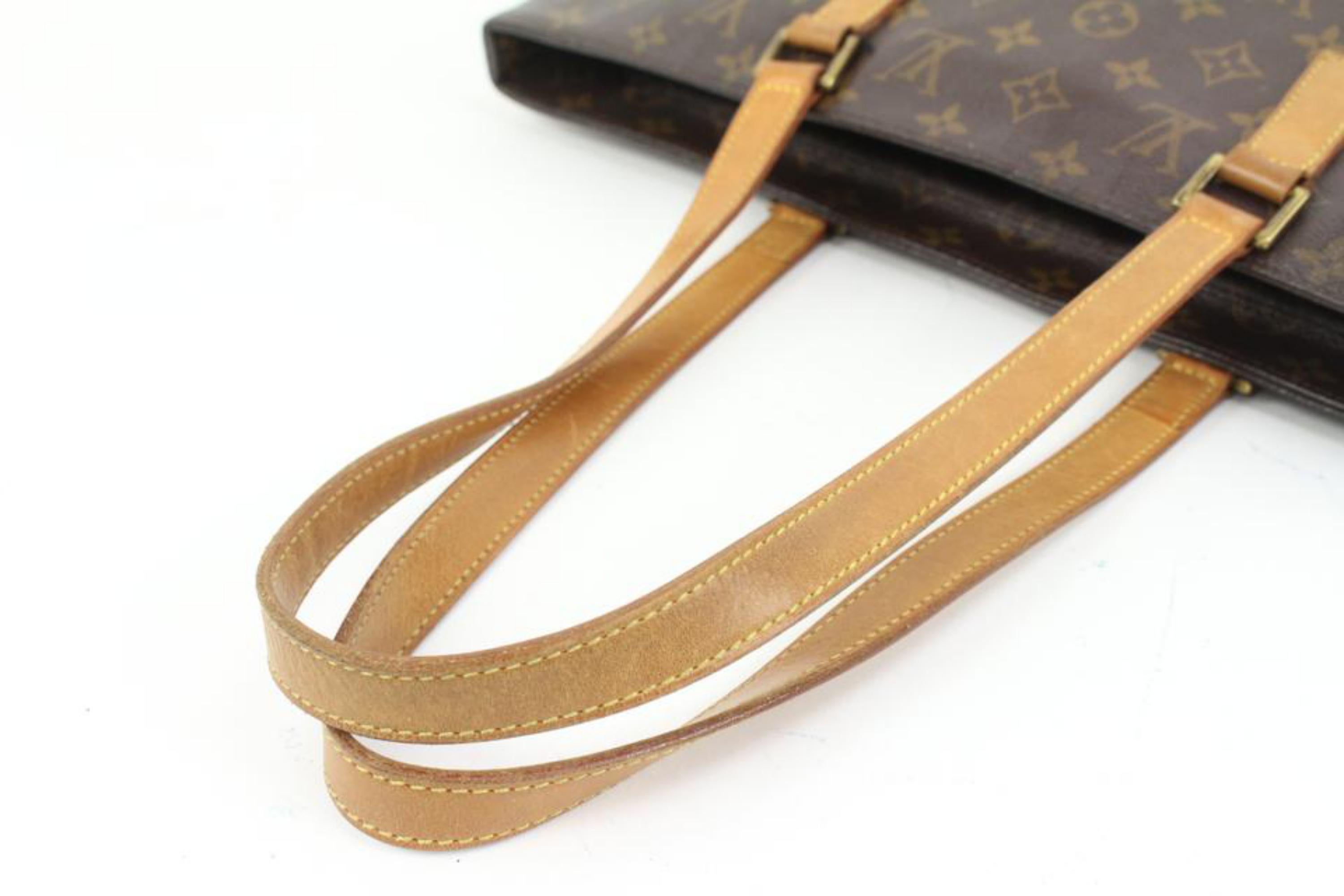 Gray Louis Vuitton Monogram Luco Zip Tote Shoulder Bag 63lz418s
