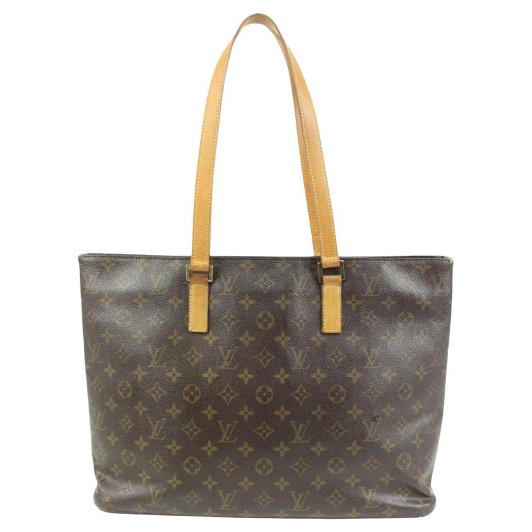 Louis Vuitton Monogram Luco Zip Tote Shoulder Bag 63lz418s at