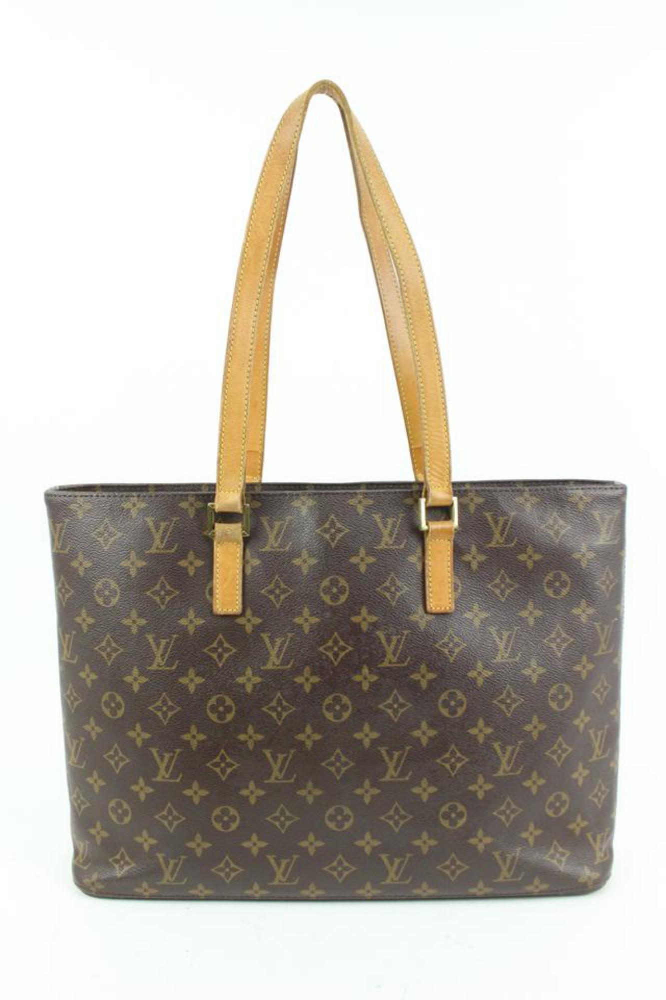 Louis Vuitton Monogram Luco Zip Tote Shoulder Bag 75lk422s 1