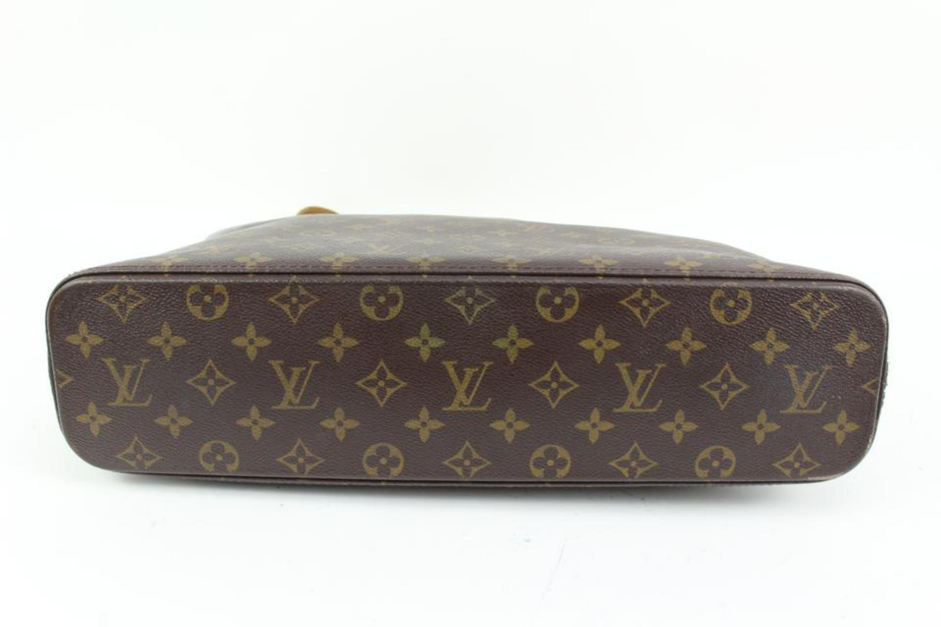 Louis Vuitton Monogram Luco Zip Tote Shoulder Bag 75lk422s 2
