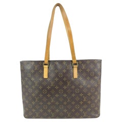Louis Vuitton Monogram Luco Zip Tote Shoulder Bag 75lk422s