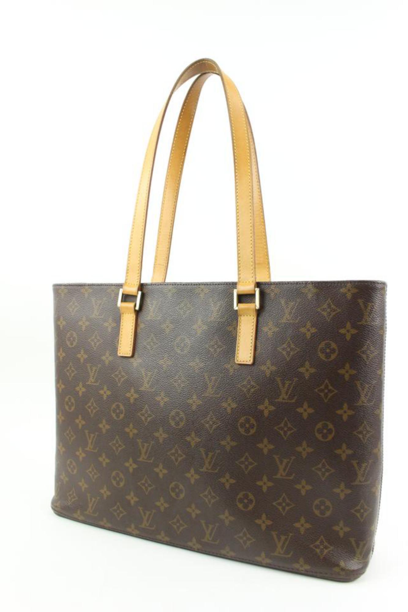 Louis Vuitton Monogram Luco Zip Tote Shoulder Bag 83lv225s 4