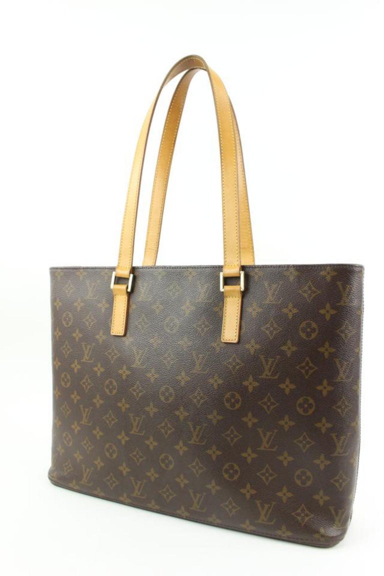 Louis Vuitton Monogram Luco Zip Tote Shoulder Bag 83lv225s For Sale at  1stDibs