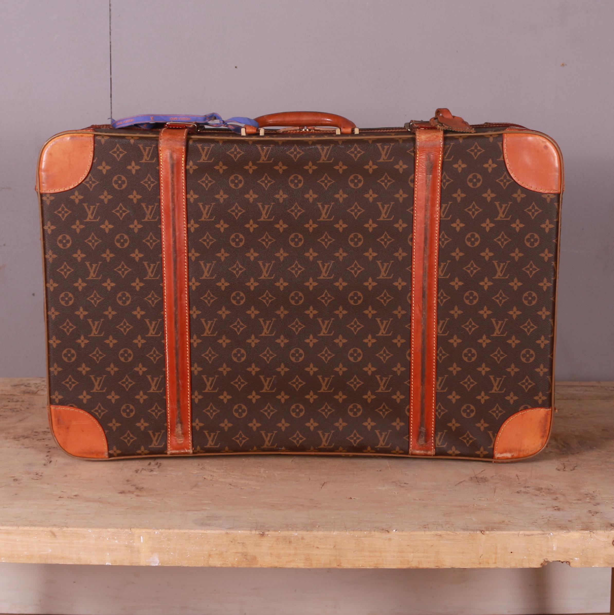 20th Century Louis Vuitton Monogram Luggage Bag / Suitcase