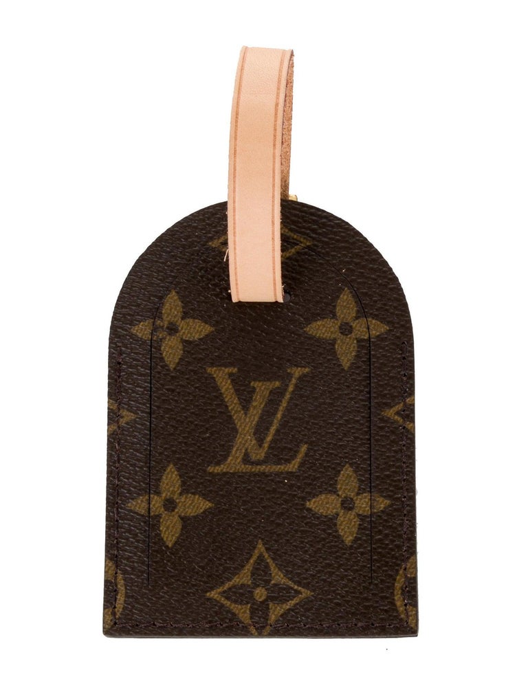LOUIS VUITTON Monogram Luggage Tag For Sale at 1stdibs