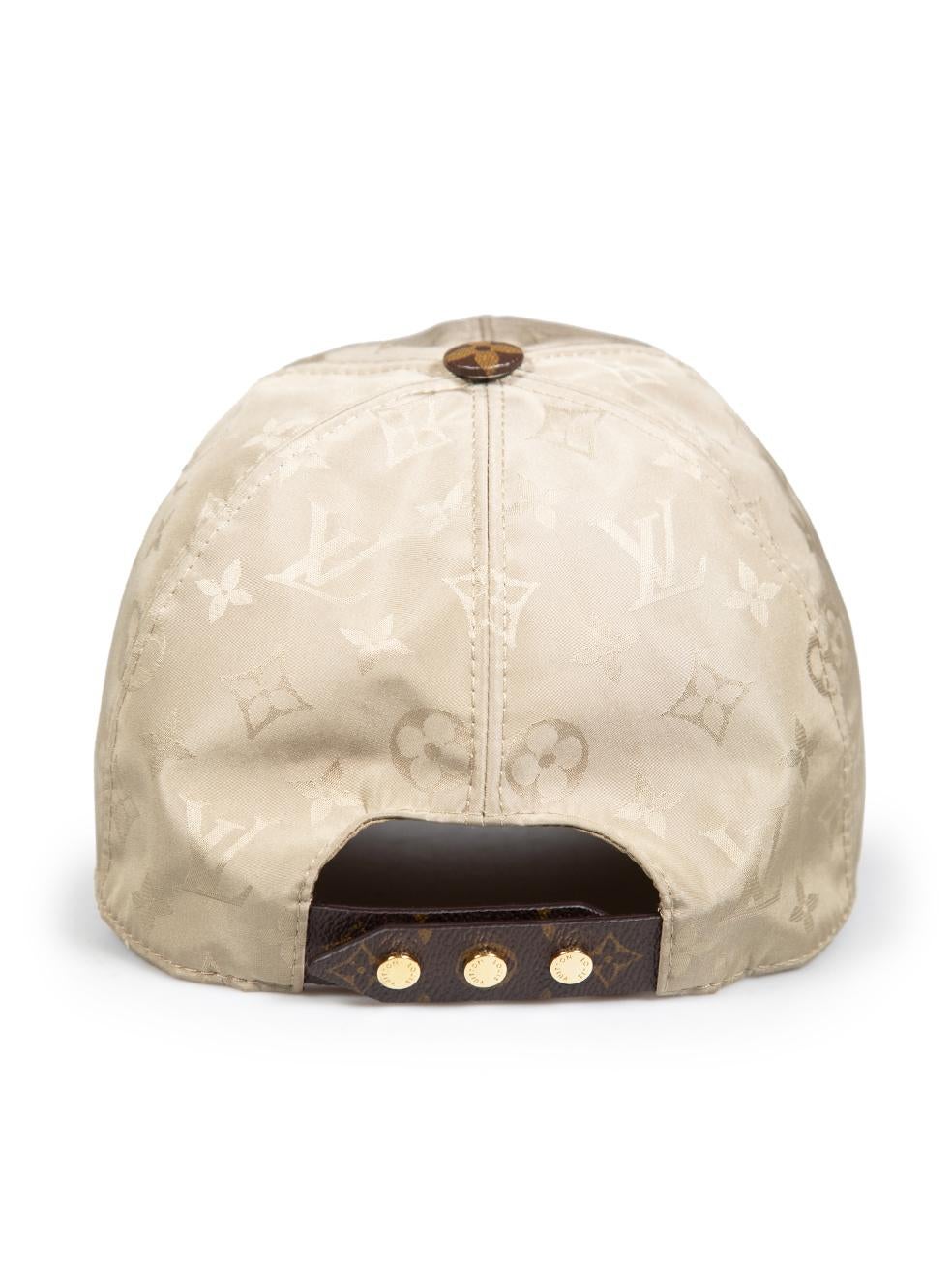 Beige Louis Vuitton Monogram LV Get Ready Cap