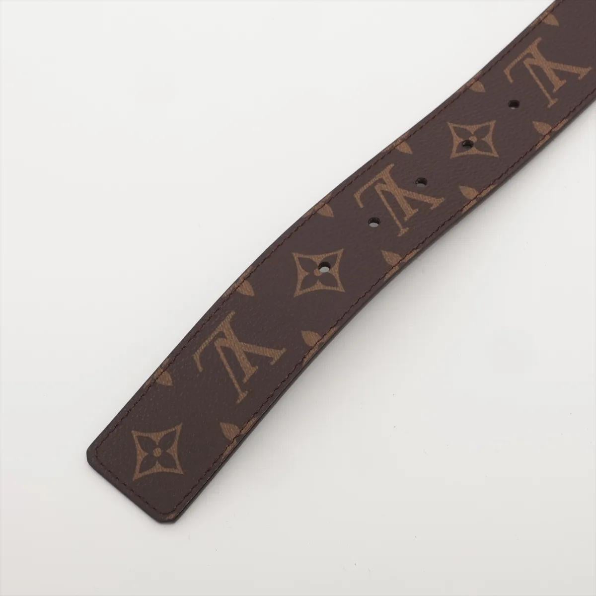 Cintura Louis Vuitton Monogram LV Initiales In condizioni buone in vendita a Indianapolis, IN