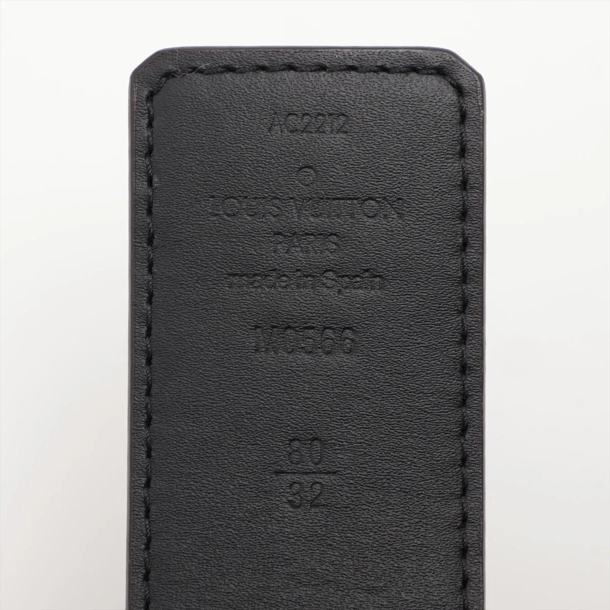 Cintura Louis Vuitton Monogram LV Initiales in vendita 1