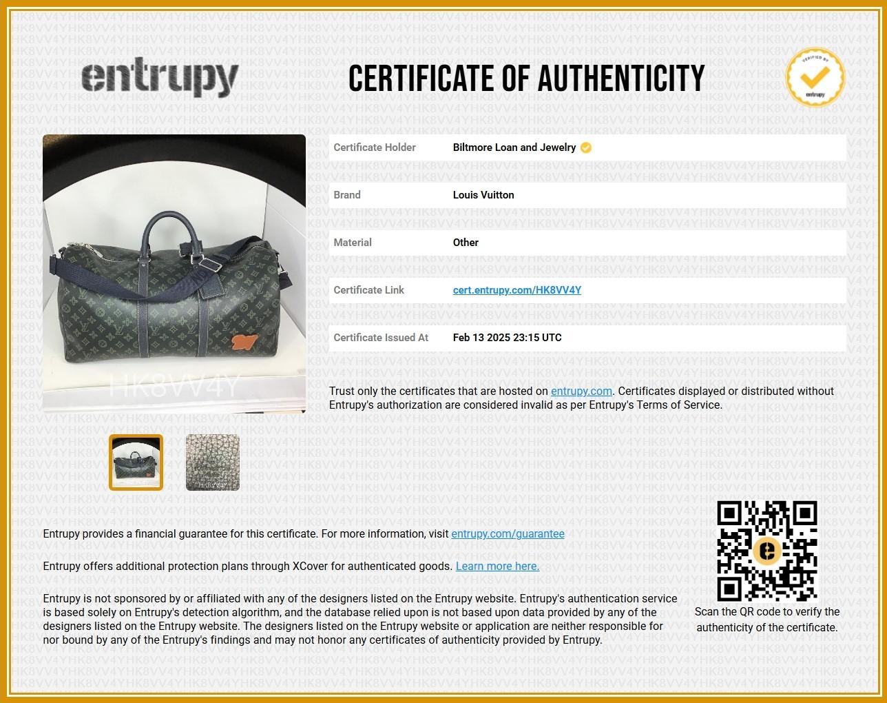 Louis Vuitton Monogram LV Record Keepall Bandouliere 50 Dark Green For Sale 5