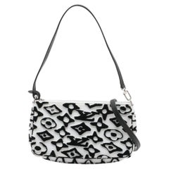 Louis Vuitton Monogram LV x UF Pochette Accessoires Black x White