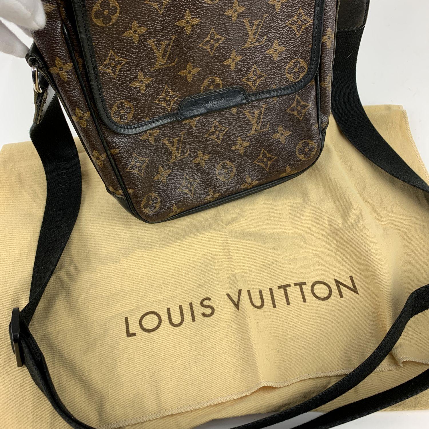 Louis Vuitton Monogram Macassar Bass PM Messenger Bag 1