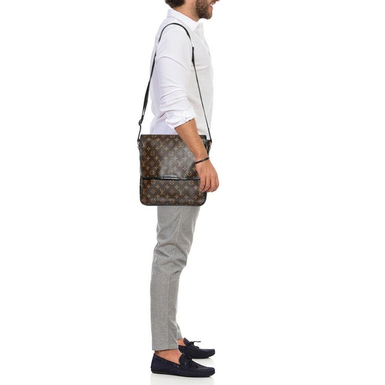 Louis Vuitton Monogram Macassar Bass PM Messenger Bag at 1stDibs
