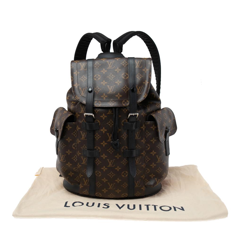 Used louis vuitton backpack men's hot sale