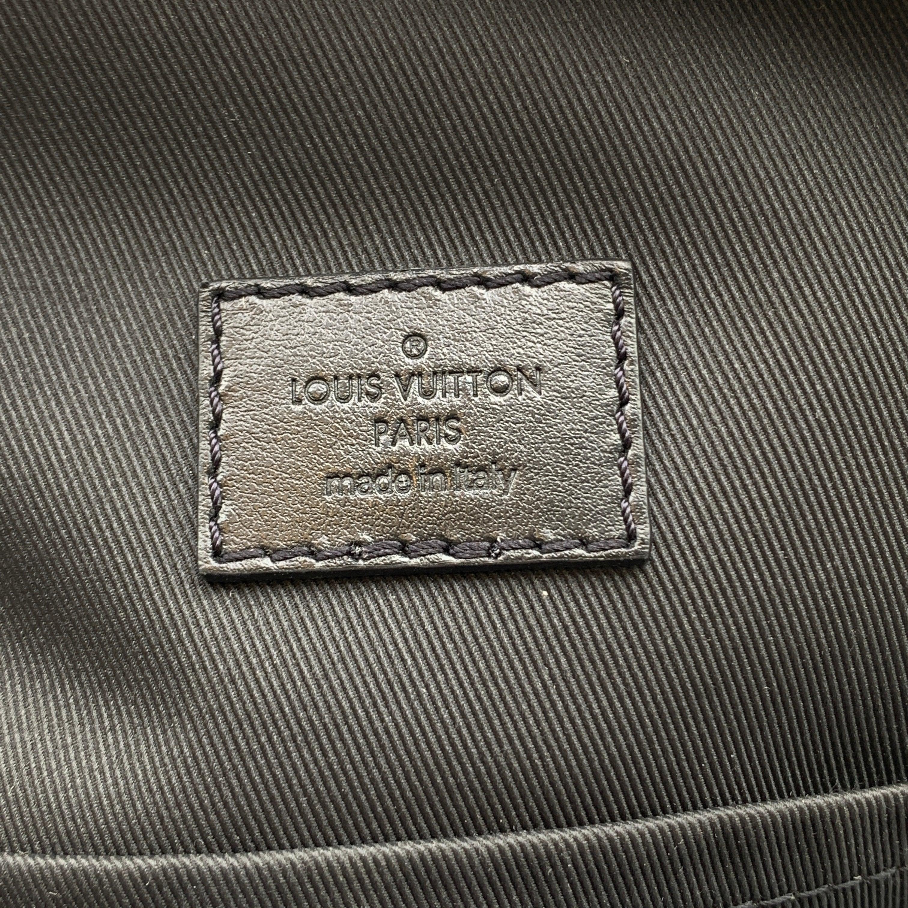 Women's or Men's Louis Vuitton Monogram Macassar Canvas Dean Backpack Bag M45335