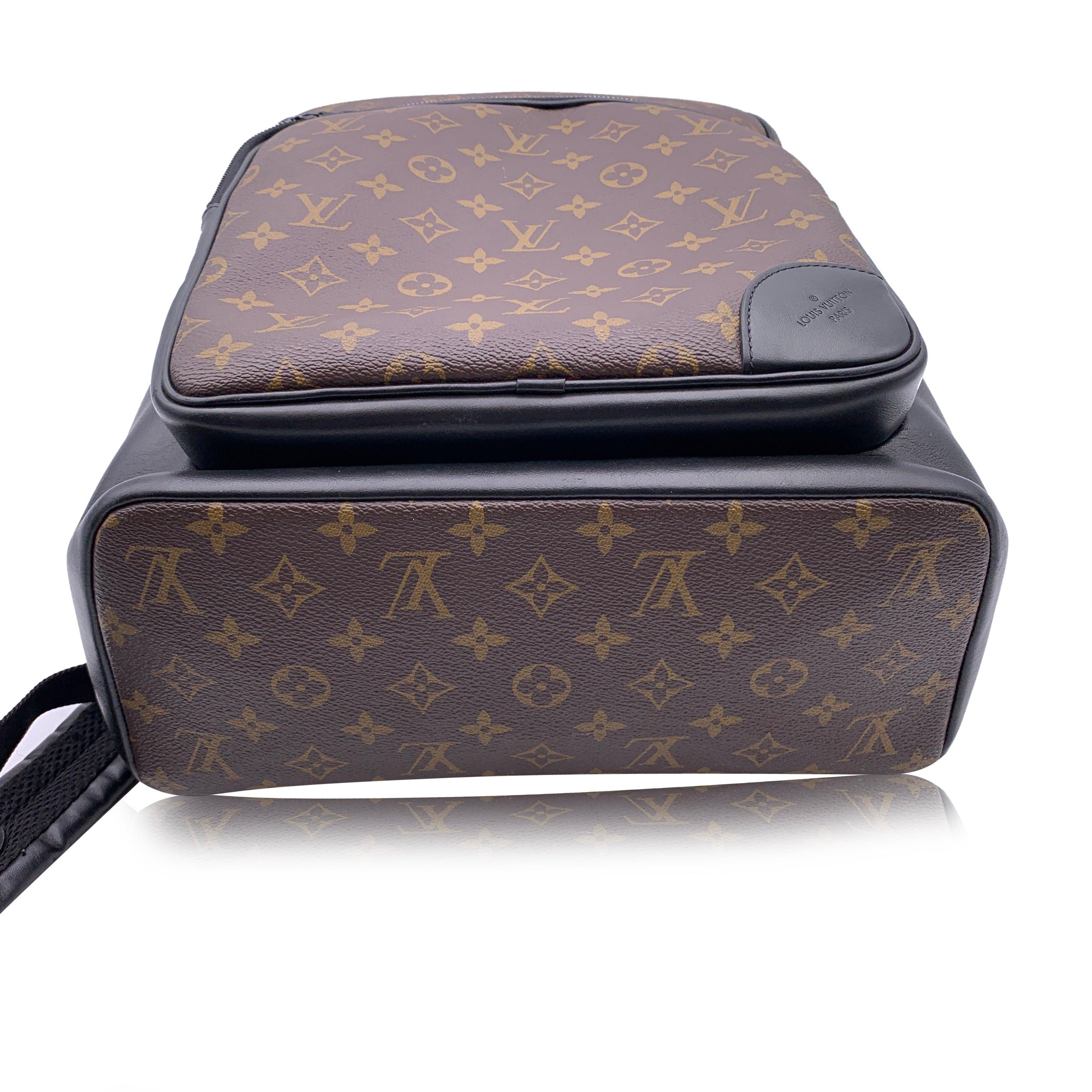 Louis Vuitton Monogram Macassar Canvas Dean Backpack Bag M45335 1