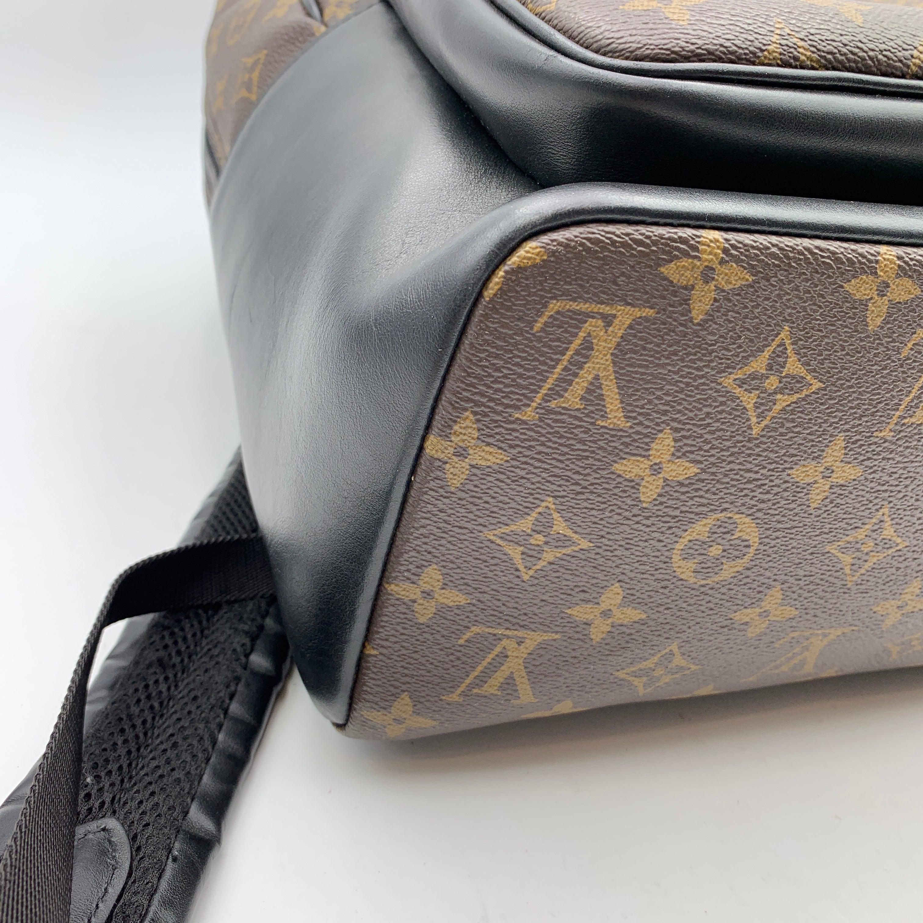 Louis Vuitton Monogram Macassar Canvas Dean Backpack Bag M45335 2