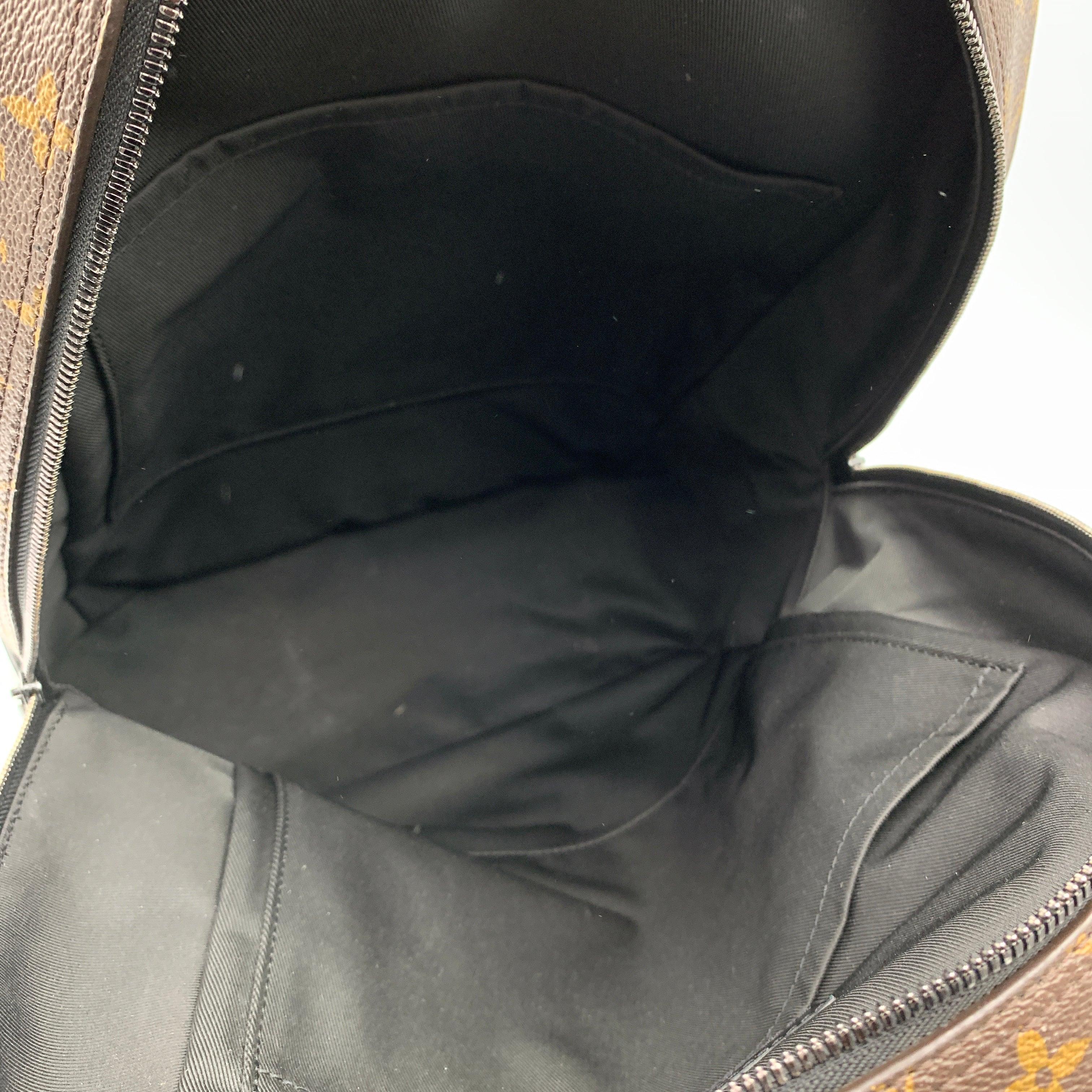 Louis Vuitton Monogram Macassar Canvas Dean Backpack Bag M45335 For Sale 4