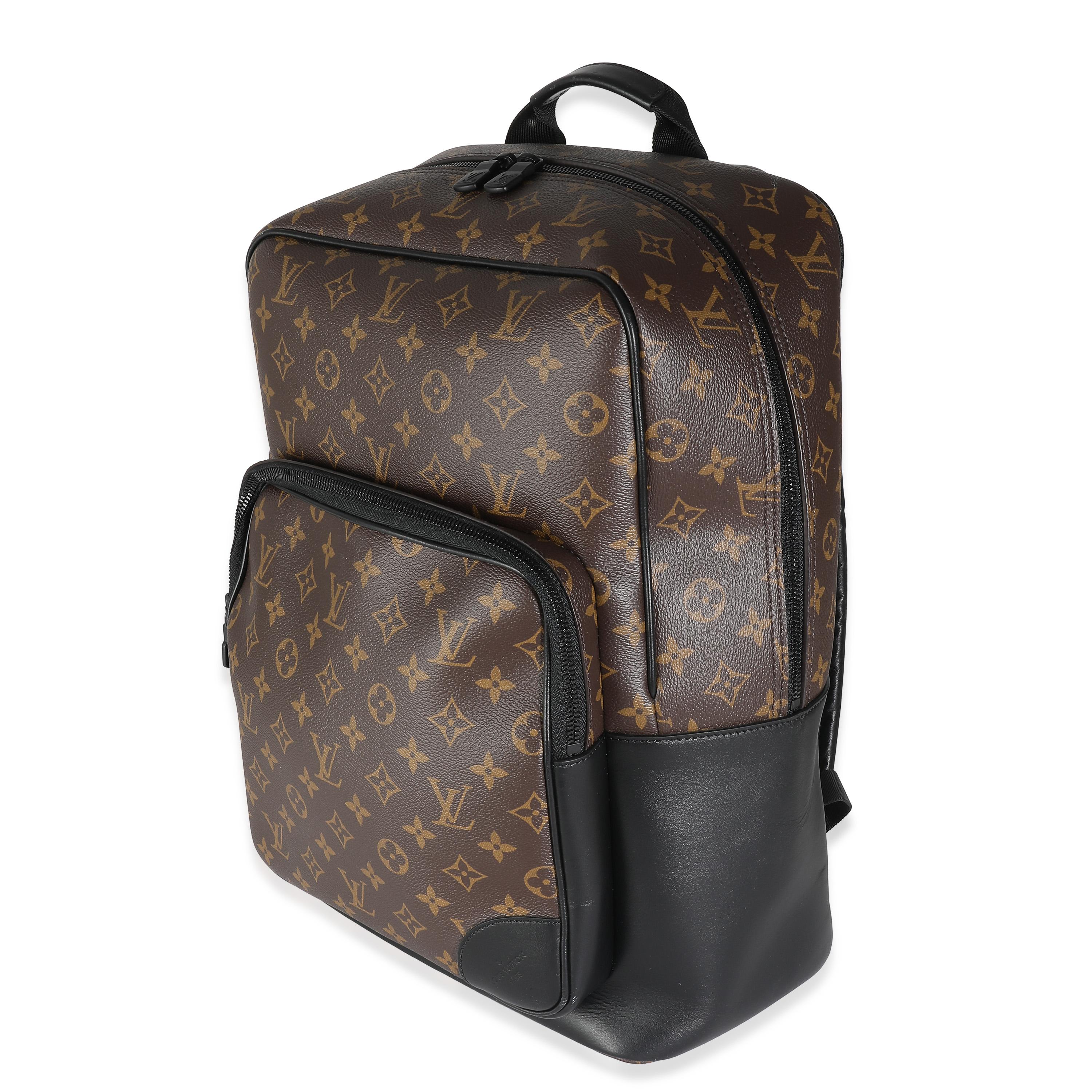 Zaino Louis Vuitton Monogram in tela Macassar Deans In condizioni ottime in vendita a New York, NY