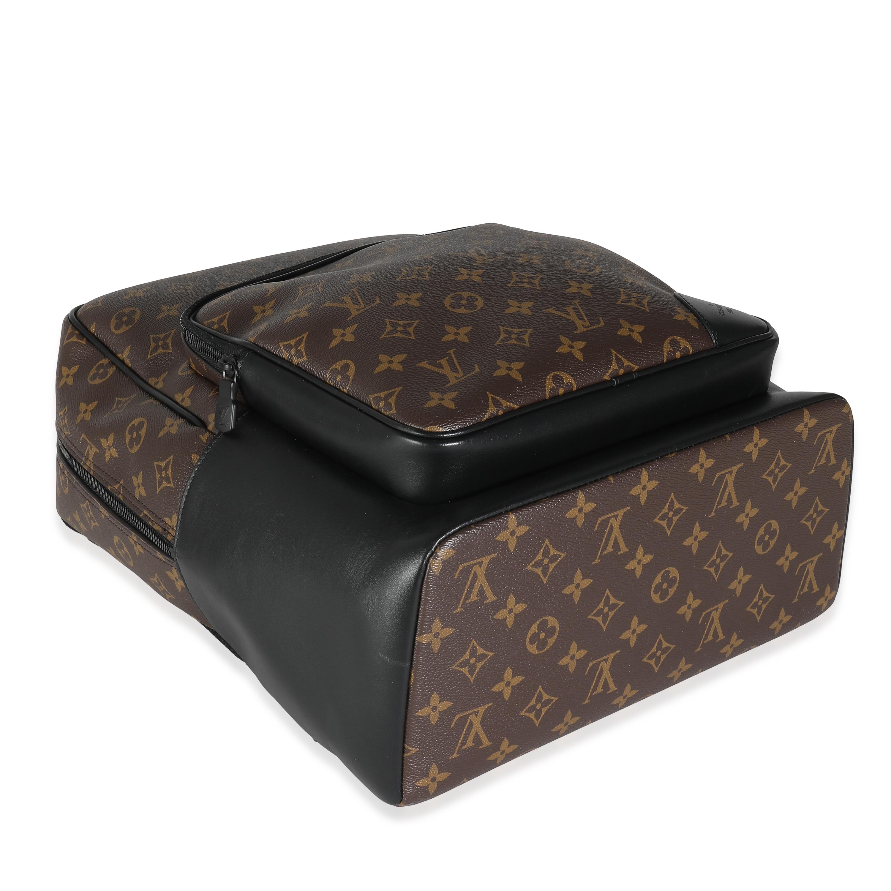 Zaino Louis Vuitton Monogram in tela Macassar Deans in vendita 1