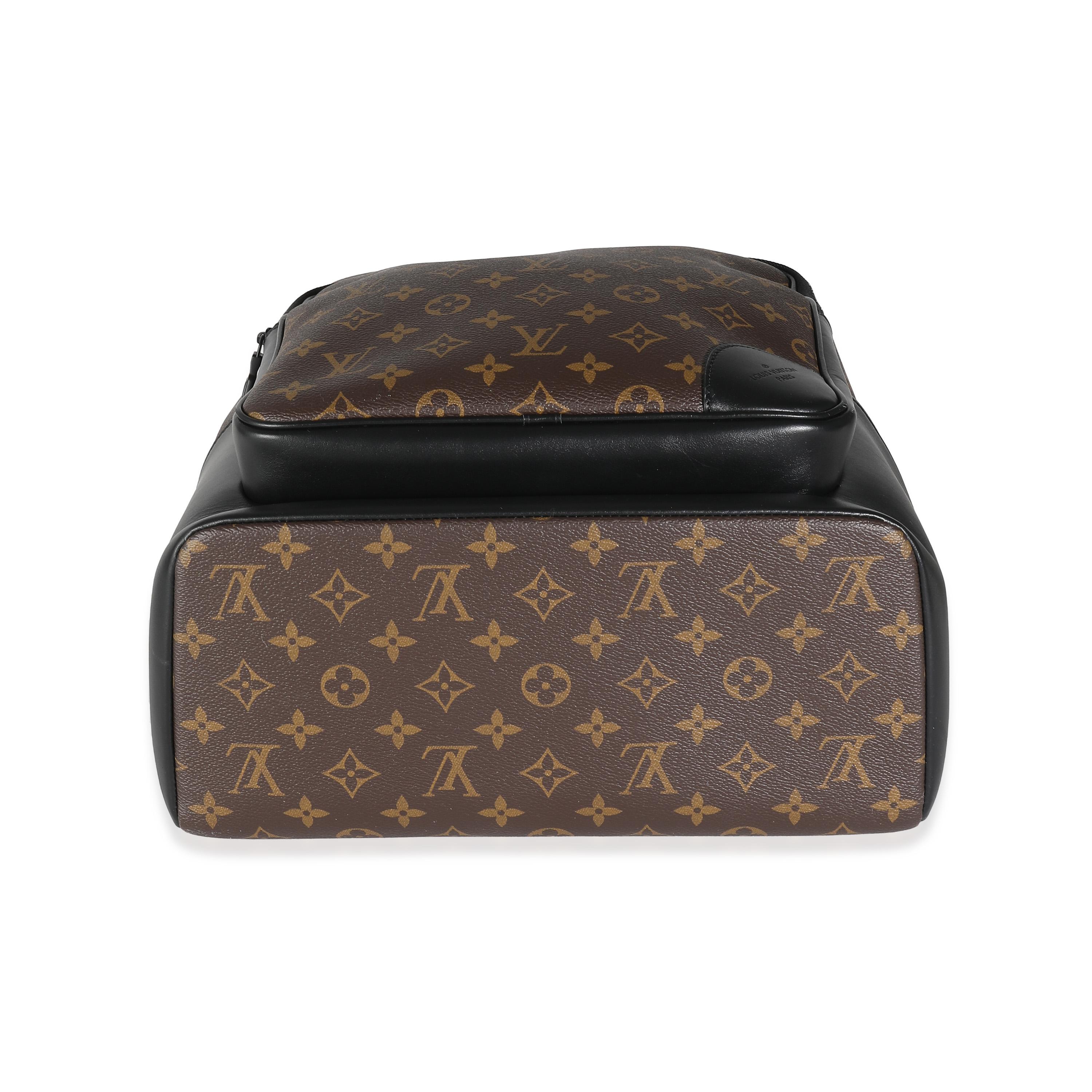 Zaino Louis Vuitton Monogram in tela Macassar Deans in vendita 2