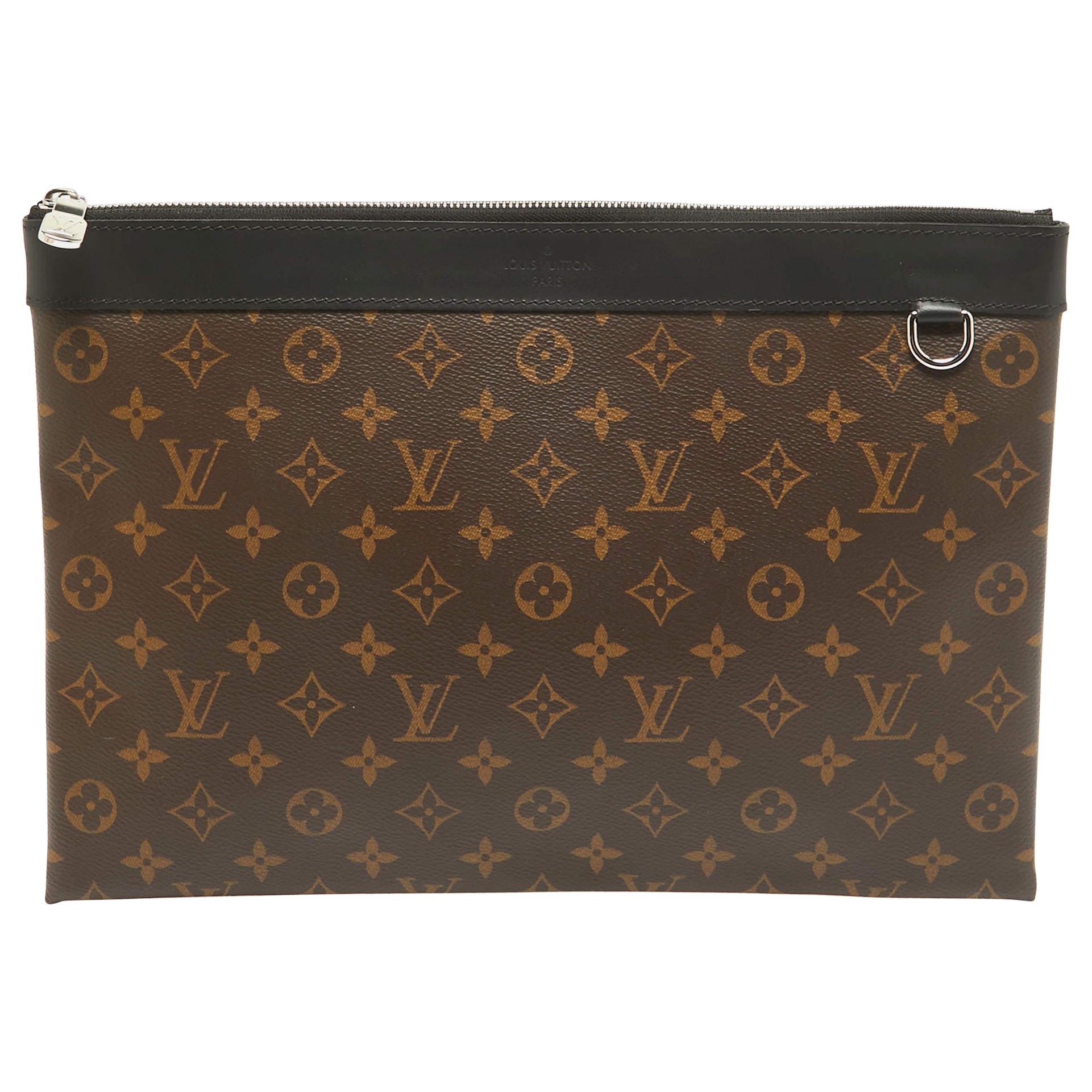 Louis Vuitton Monogram Macassar Canvas Discovery GM Pochette