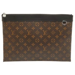 Louis Vuitton Monogram Macassar Canvas Discovery GM Pochette