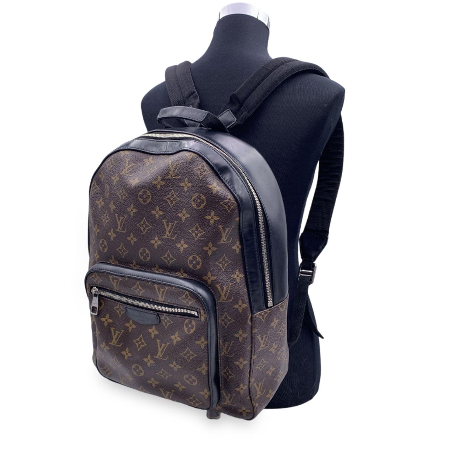This beautiful Bag will come with a Certificate of Authenticity provided by Entrupy. The certificate will be provided at no further cost Louis Vuitton Monogram Macassar'Josh' Backpack bag, casual and sophisticated at the same time. Monogram canvas