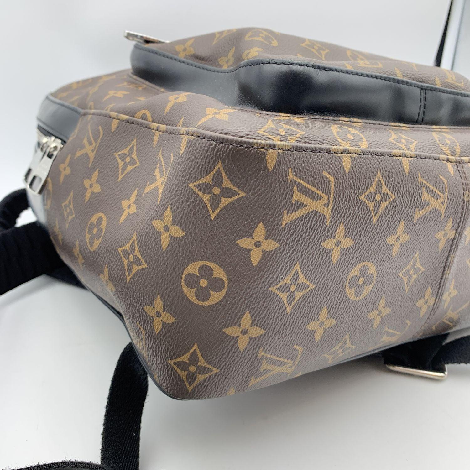 Louis Vuitton Monogram Macassar Canvas Josh Backpack Bag 1