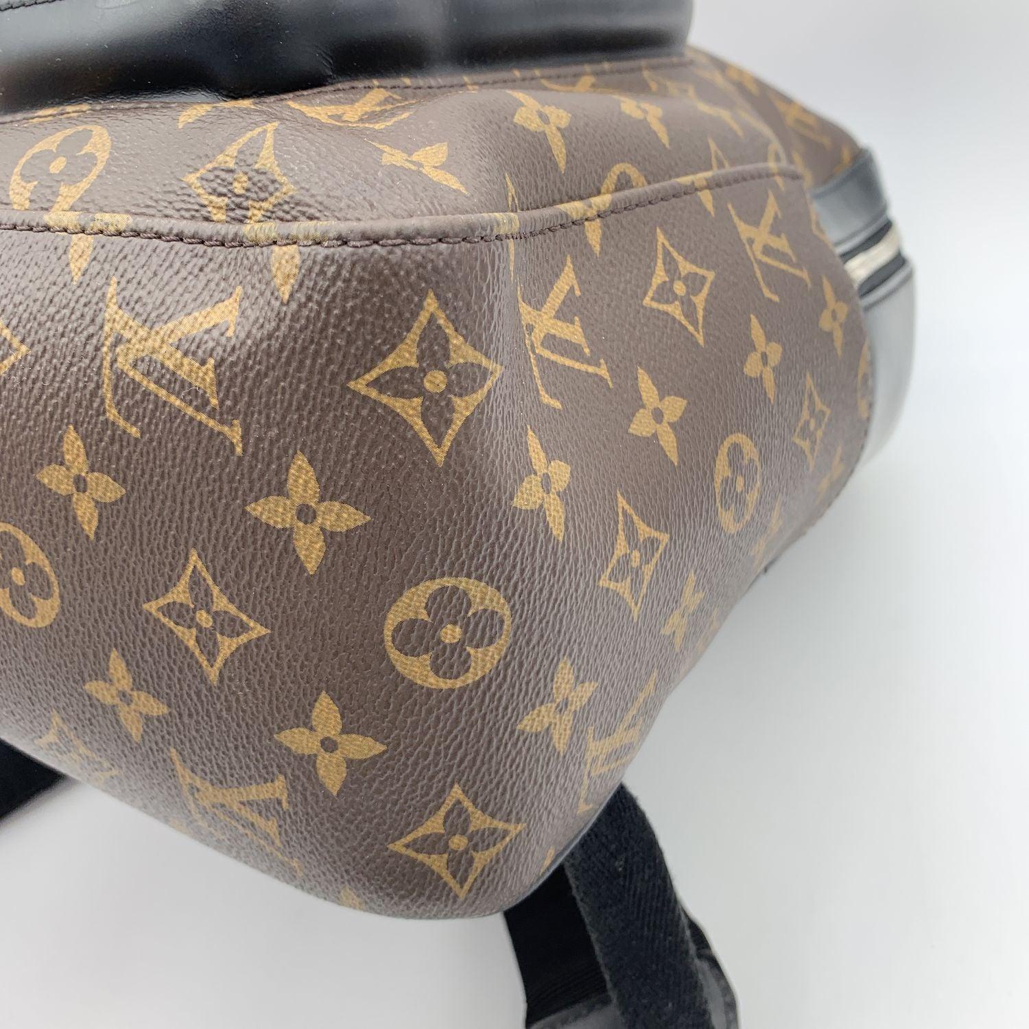 Louis Vuitton Monogram Macassar Canvas Josh Backpack Bag 2