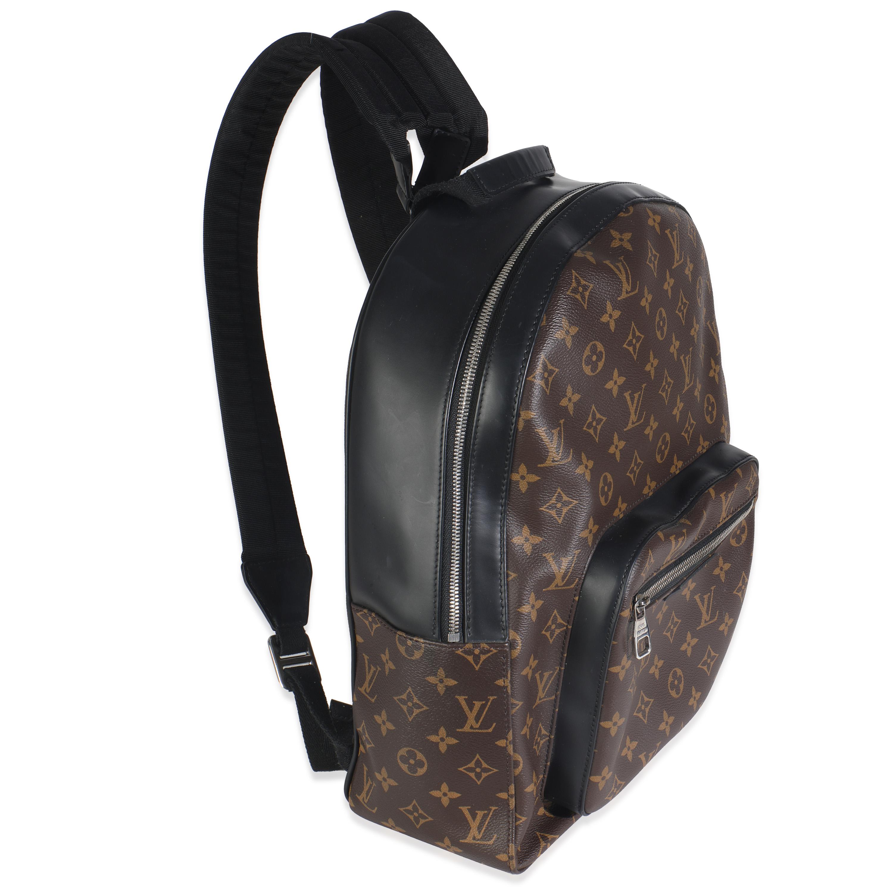 Louis Vuitton Monogram Macassar Canvas Josh Backpack NM In condizioni ottime in vendita a New York, NY