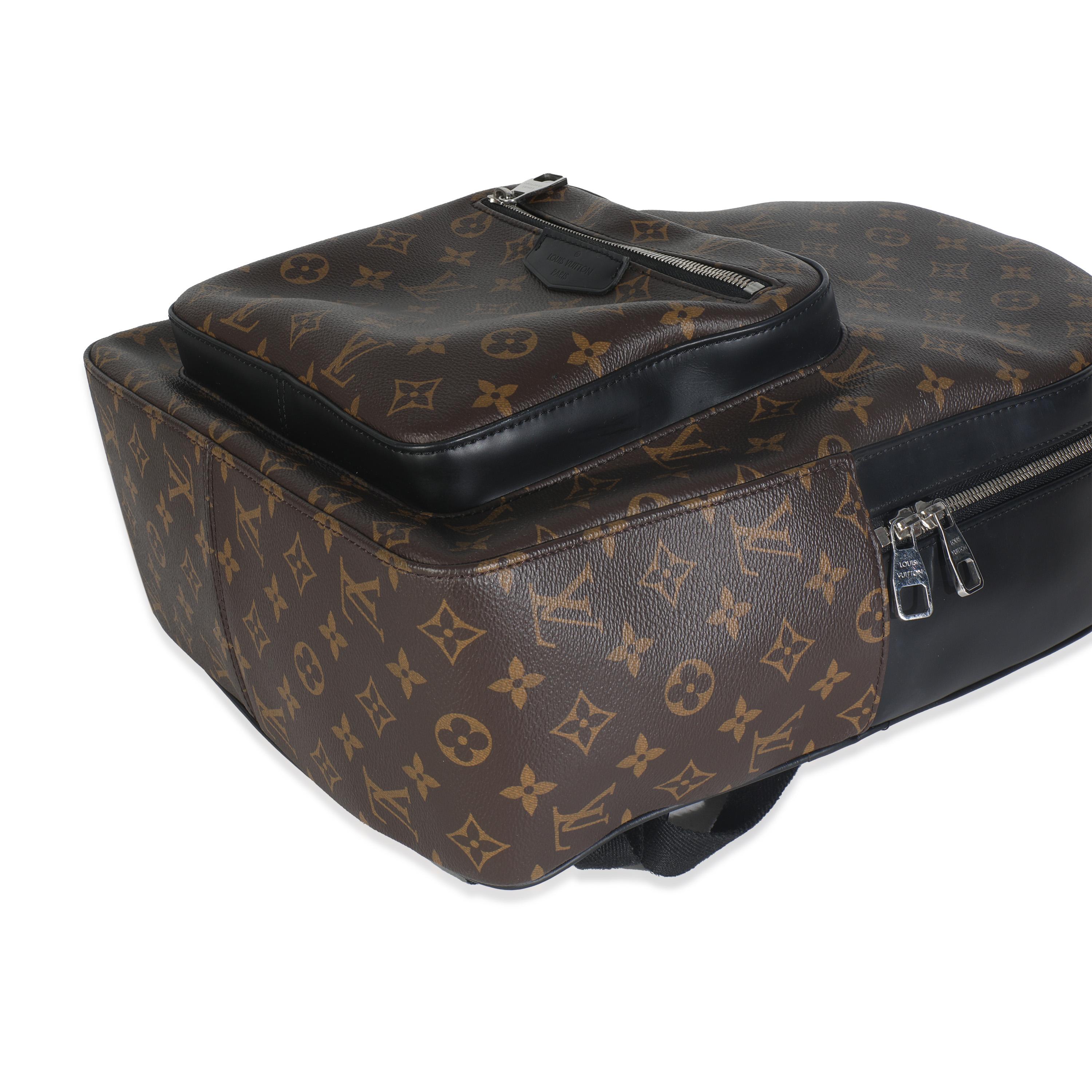 Louis Vuitton Monogram Macassar Canvas Josh Backpack NM in vendita 1