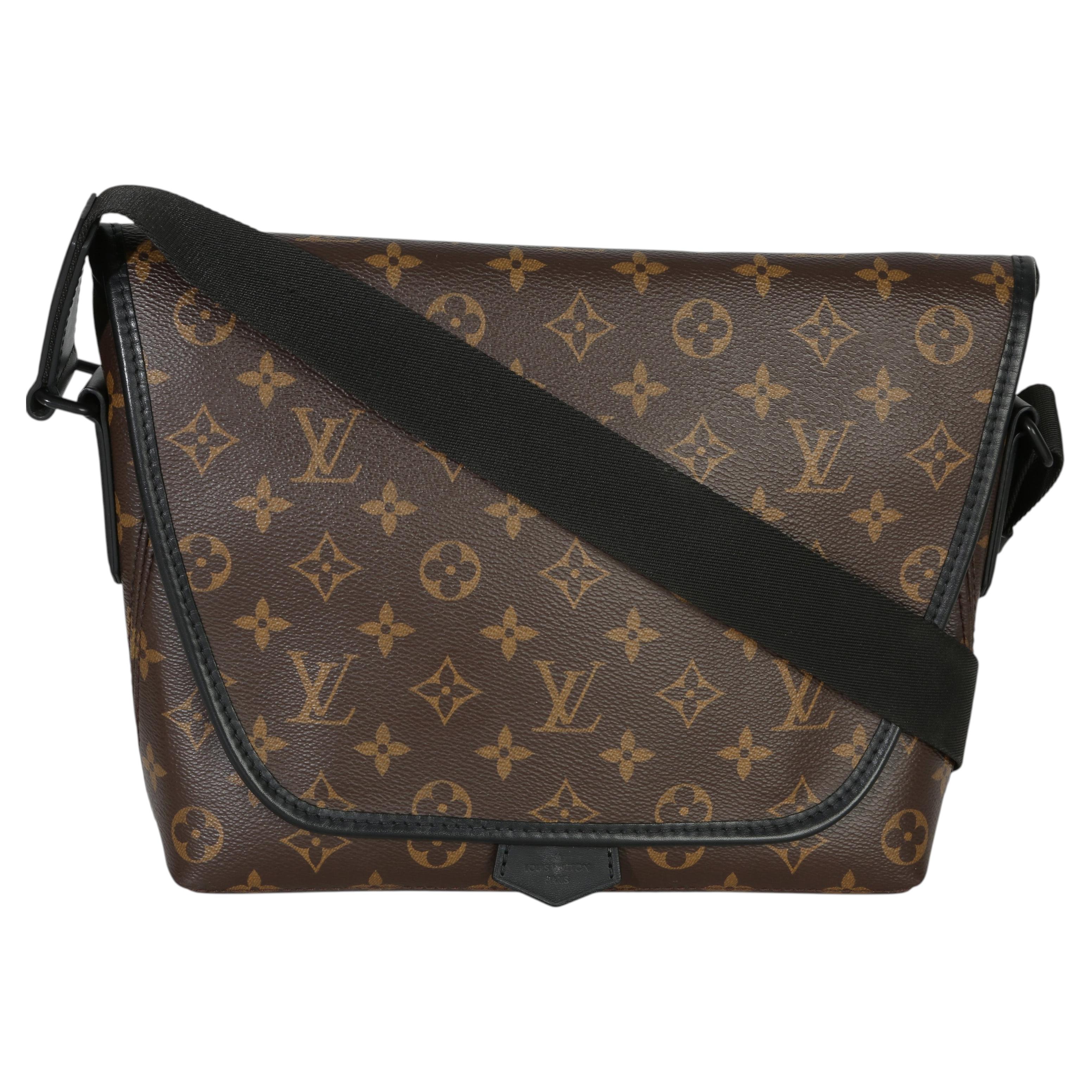 Louis Vuitton Monogram Macassar Canvas Magnetic Messenger