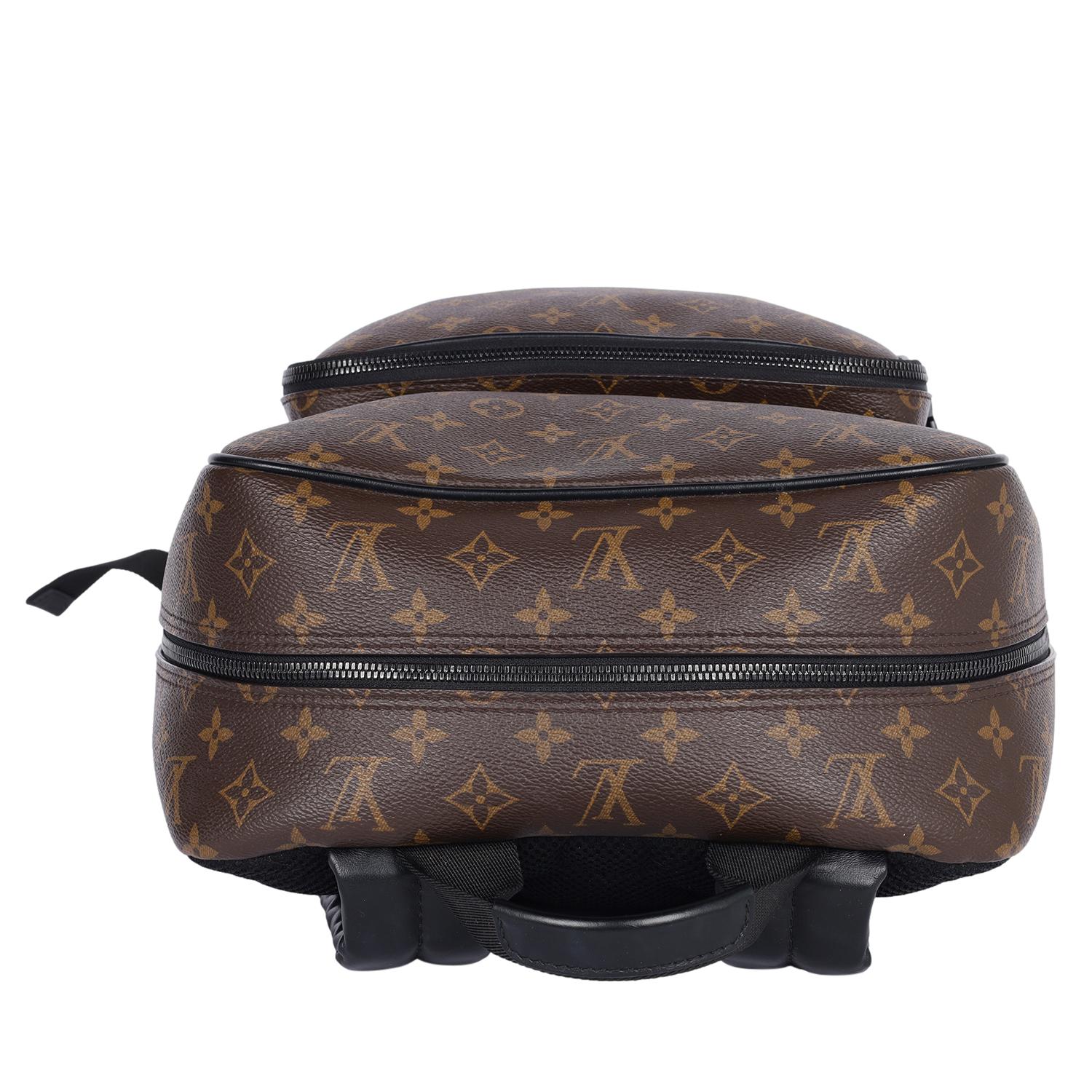 LOUIS VUITTON Monogram Macassar Dean Backpack For Sale 5