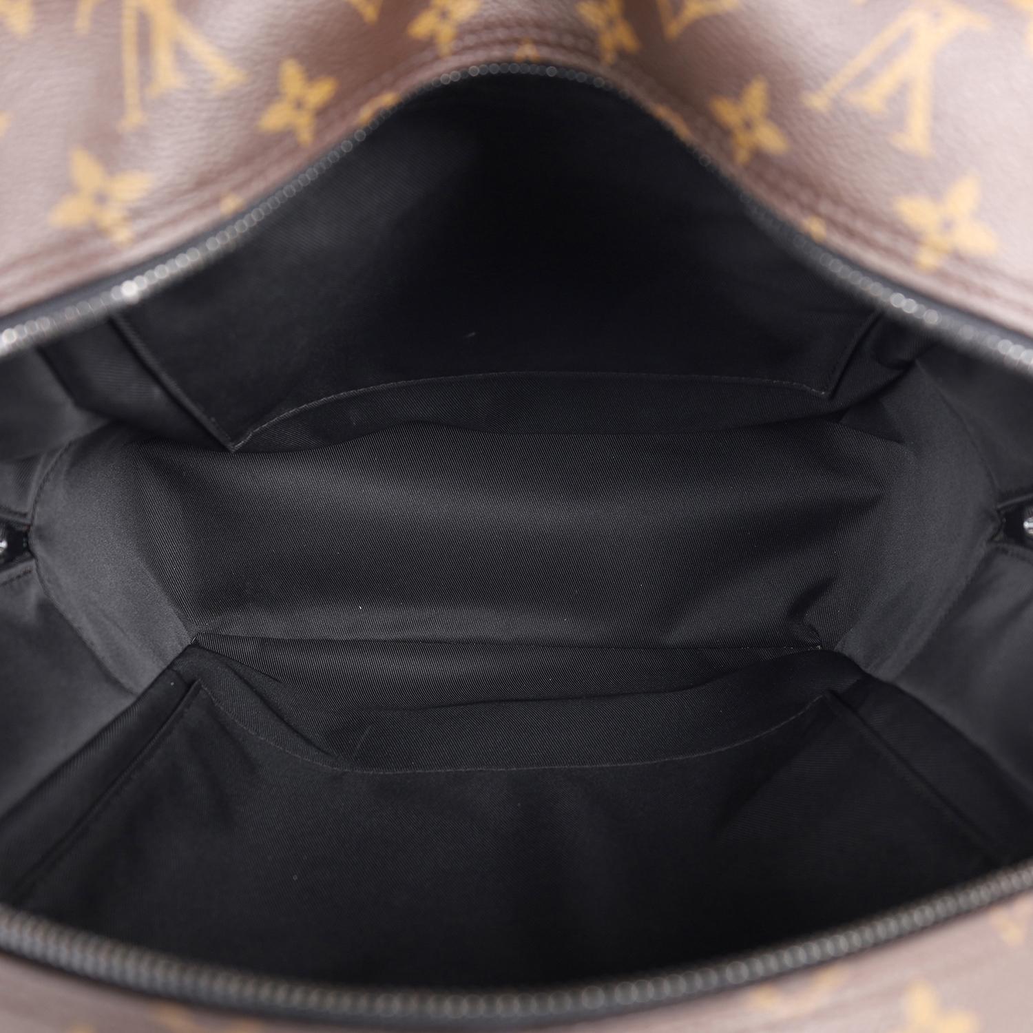 LOUIS VUITTON Monogram Macassar Dean Backpack For Sale 6
