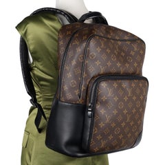 LOUIS VUITTON Monogram Macassar Dean Backpack