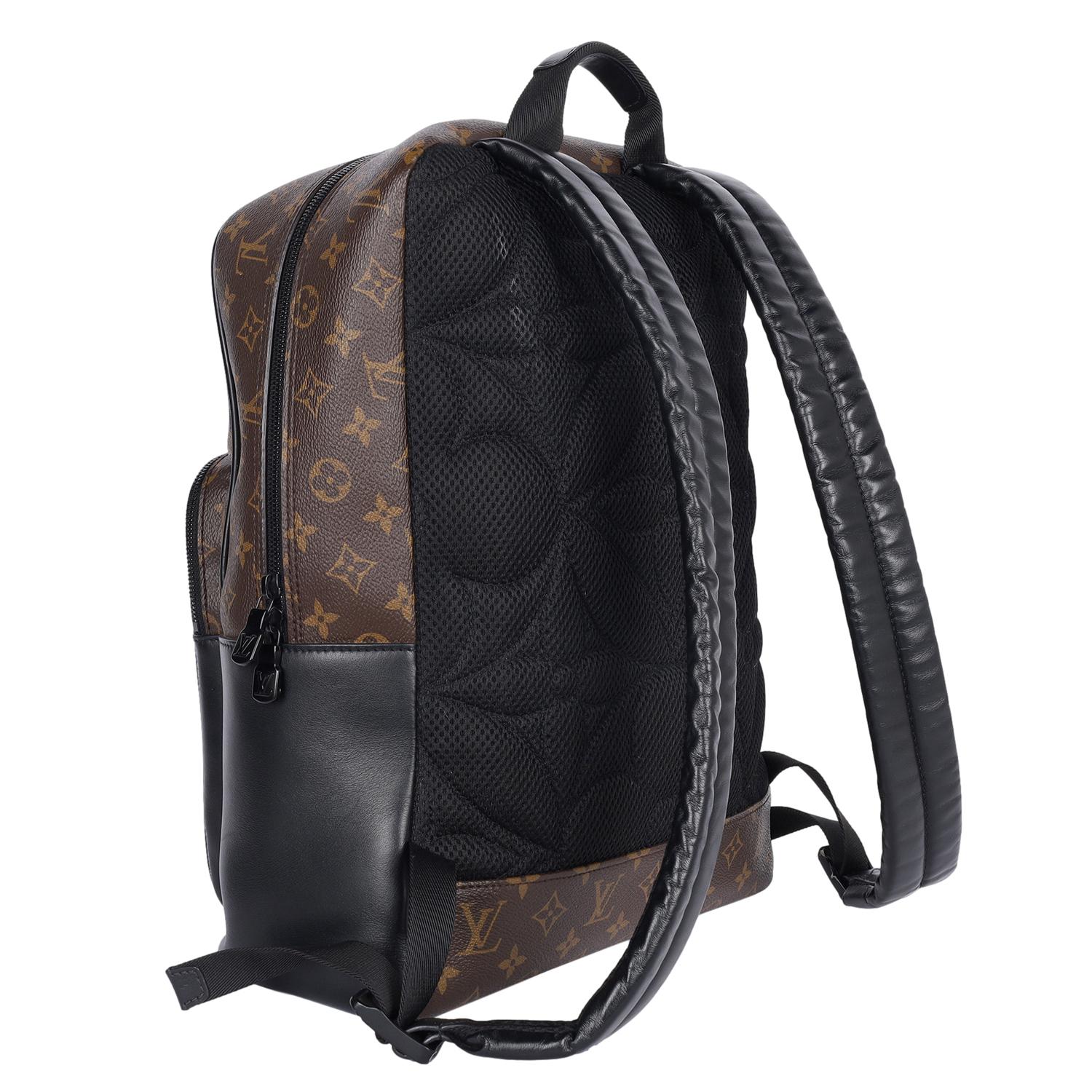 Women's or Men's LOUIS VUITTON Monogram Macassar Dean Backpack For Sale