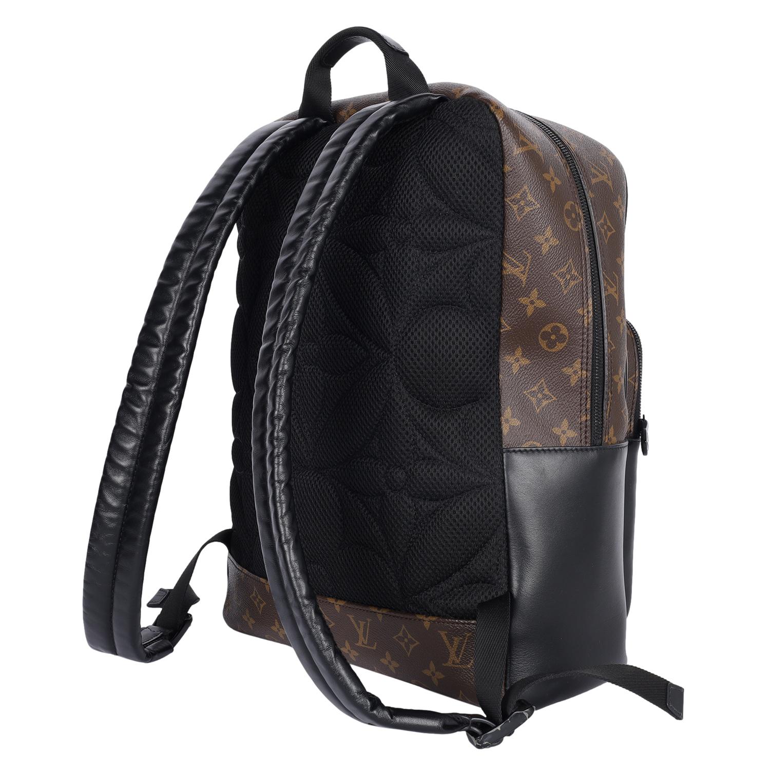 LOUIS VUITTON Monogram Macassar Dean Backpack For Sale 1