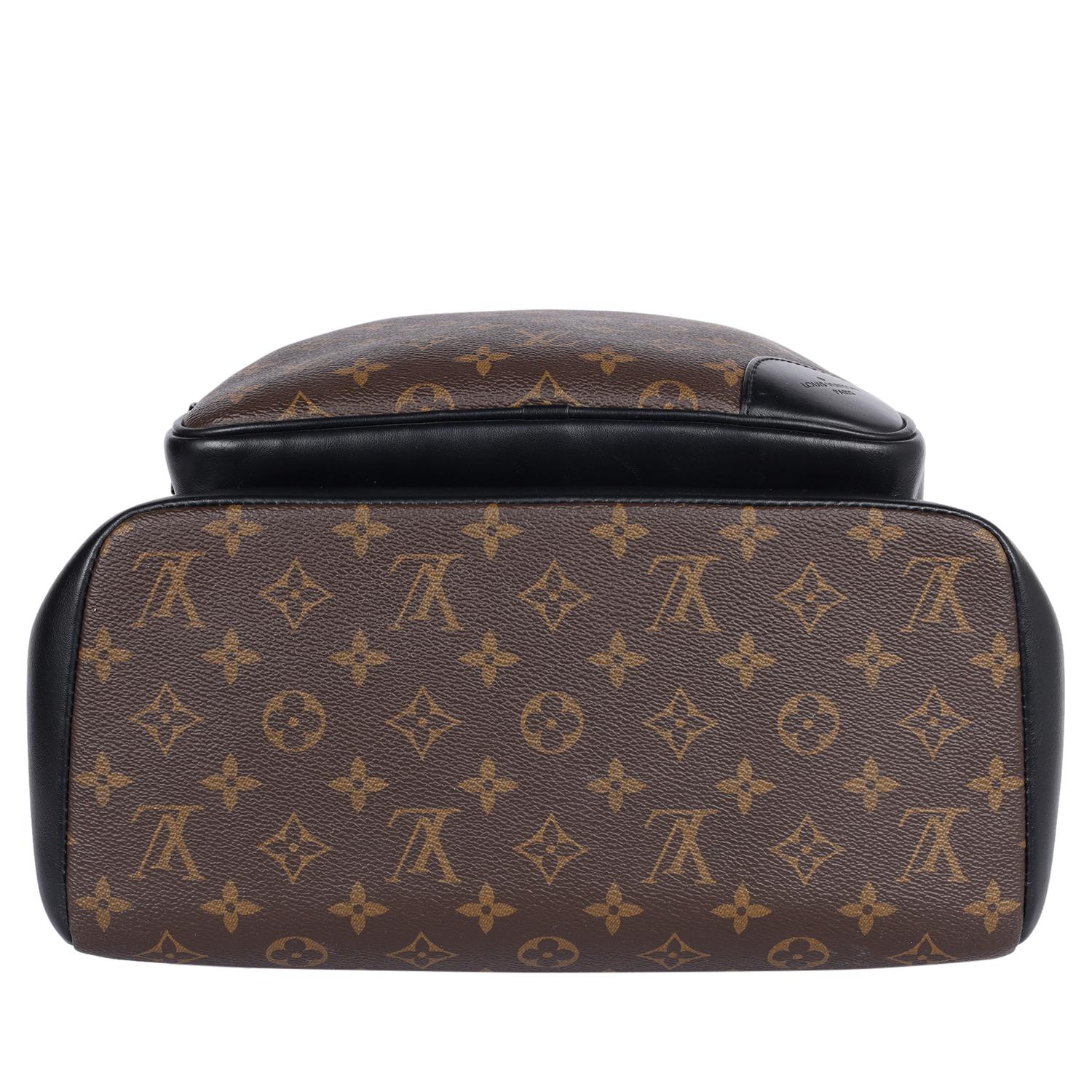 LOUIS VUITTON Monogram Macassar Dean Backpack For Sale 4