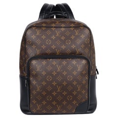 LOUIS VUITTON Monogram Macassar Dean Backpack