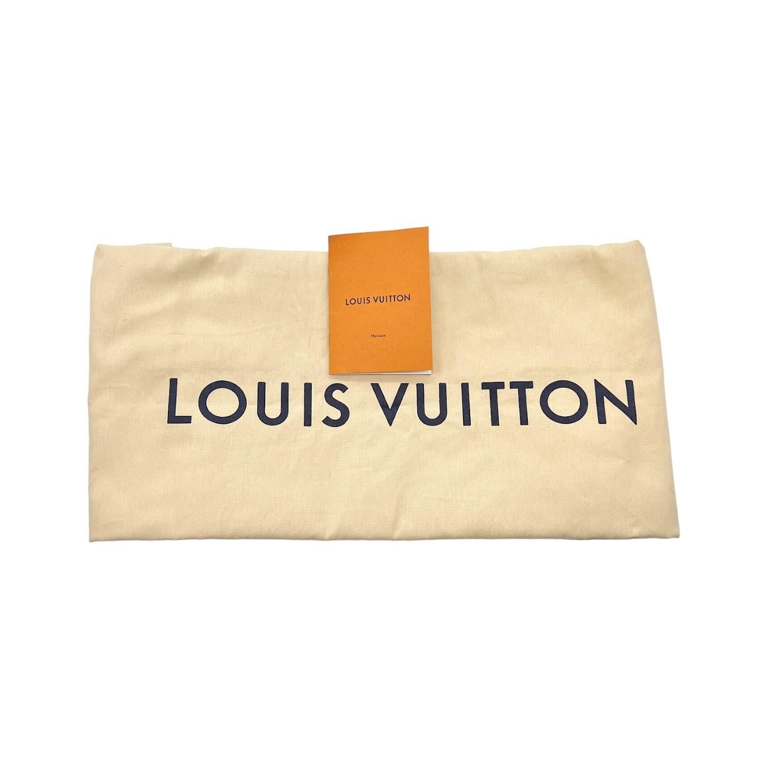 Women's or Men's Louis Vuitton Monogram Macassar Horizon 55 Carry-On