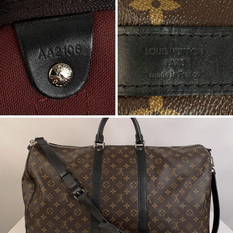 Louis Vuitton Monogram Macassar Keepall 55 Bandouliere Travel Bag For Sale  at 1stDibs | keepall 55 macassar, keepall macassar, louis vuitton keepall  55 macassar