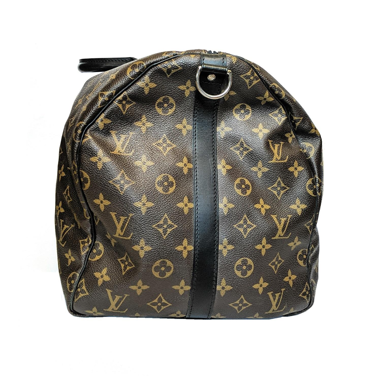 keepall bandoulière 55 macassar