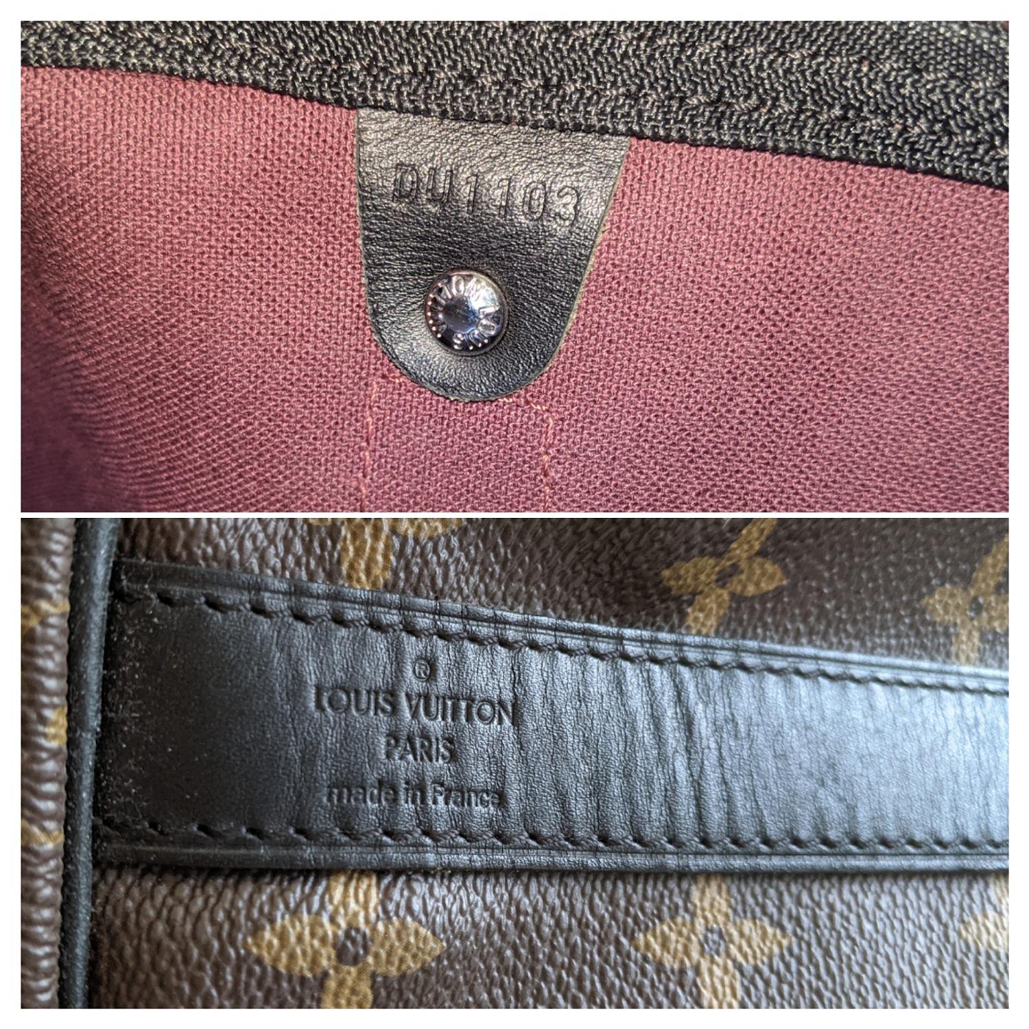 Louis Vuitton Monogram Macassar Keepall Bandouliere 55 Luggage 2